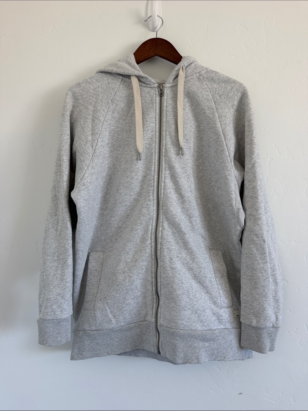 Vuori Restore Oversized Full Zip Sweatshirt Women’s XS Gray Hoodie VW251